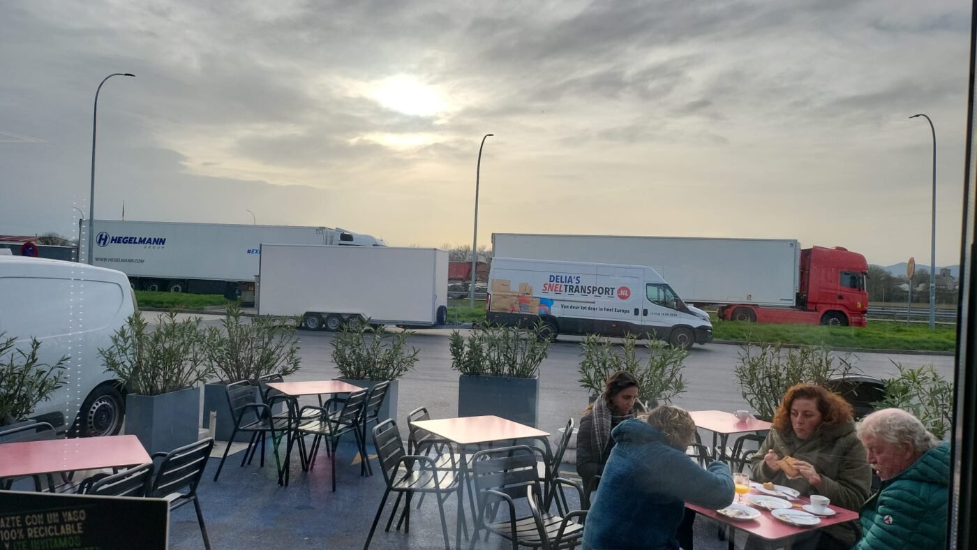 Sneltransport — Delia's Sneltransport in actie